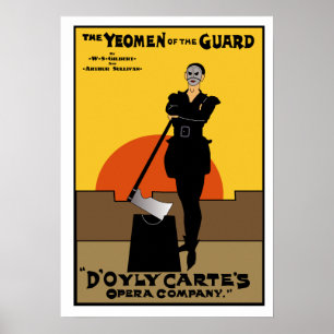 Affiche Yeomen of the Guard Imitation