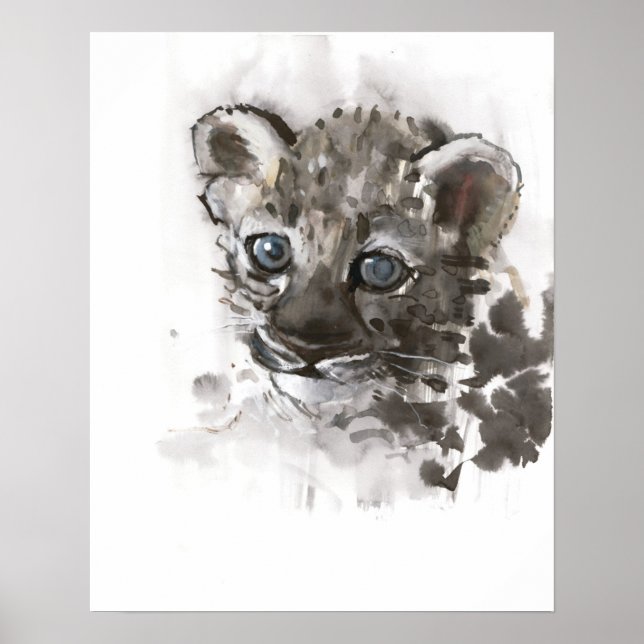 Affiche Yeux bleus (Devant)