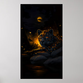 Affiche Yeux de braise de la nuit