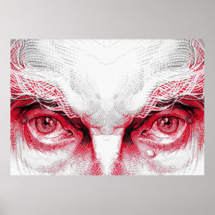 Affiche Yeux de l'ancien mal – Alerte rouge