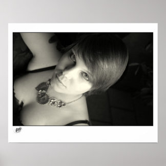 Affiche Yeux et collier