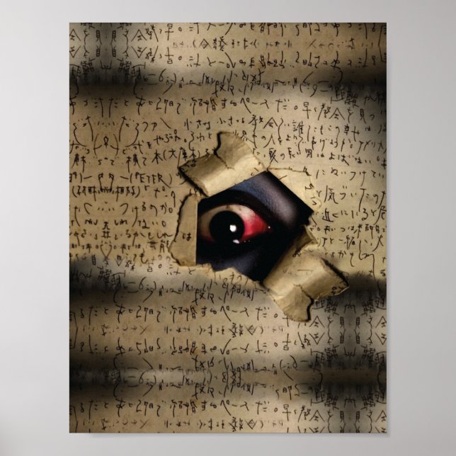 Affiche Yeux Flippants V02 (Devant)