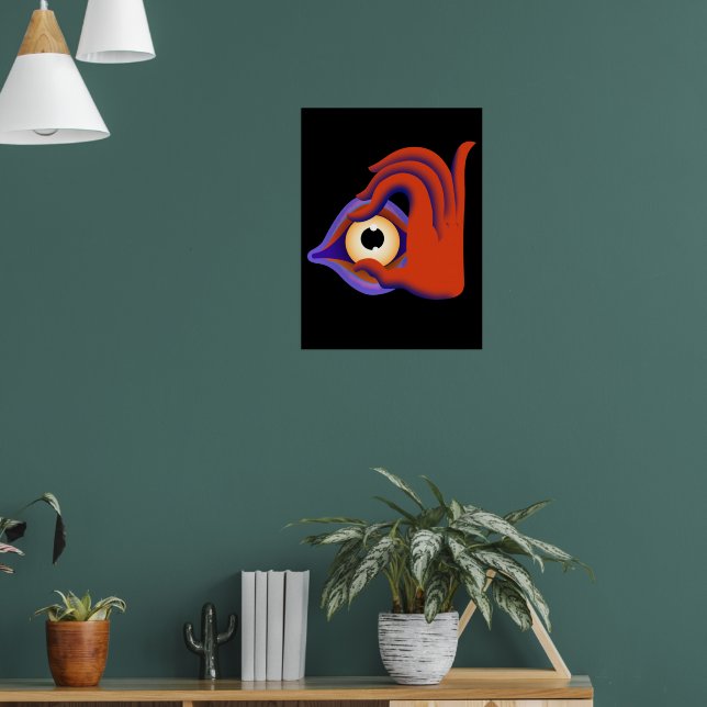 Affiche yeux ouverts (Salon 1)
