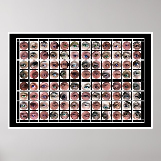 AFFICHE YEUX #P102 (Devant)