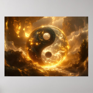 Affiche YIN ET YANG - Yijing -