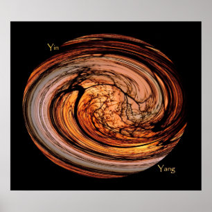 Affiche Yin Yang