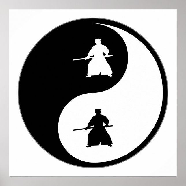 Affiche Yin Yang Aikido (Devant)