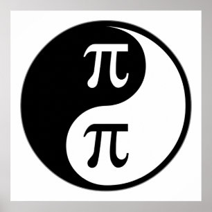 Affiche Yin Yang Math