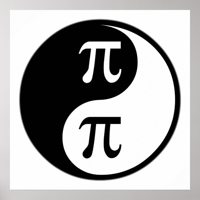 Affiche Yin Yang Math (Devant)
