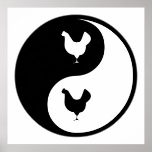 Affiche Yin Yang Poultry