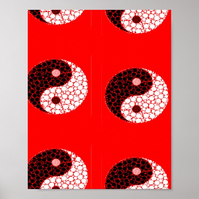 Affiche Ying yang tourne en rond (Devant)