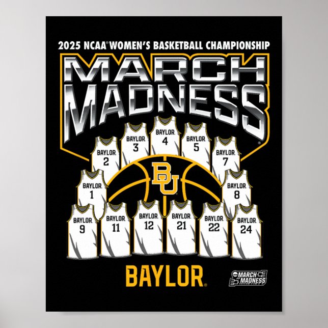 Affiche Ylor March Madness 2025 Women's Sketll Nil  (Devant)