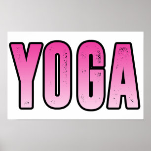 Affiche Yoga