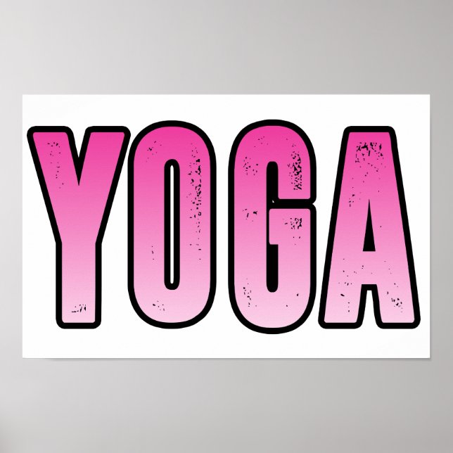 Affiche Yoga (Devant)