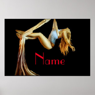 Affiche yoga aérien Thunder_Cove
