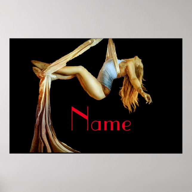 Affiche yoga aérien Thunder_Cove (Devant)