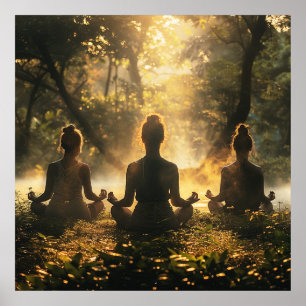 Affiche Yoga ensemble
