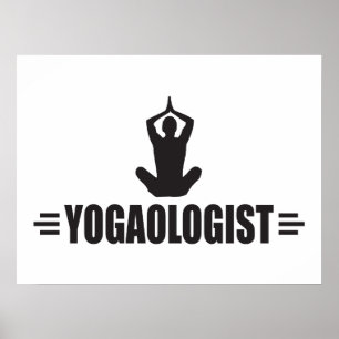 Affiche Yoga humoristique