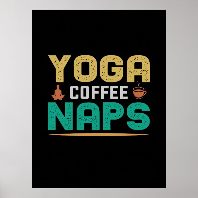 Affiche Yoga Lover | Yoga Café Naps (Devant)