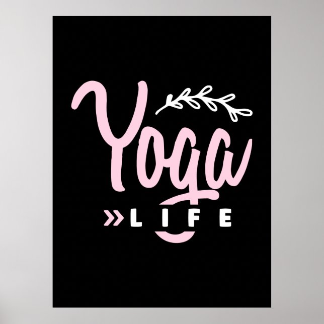 Affiche Yoga Lover | Yoga Life (Devant)