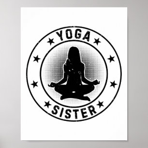 Affiche Yoga Sister Yoga