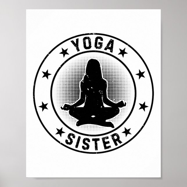 Affiche Yoga Sister Yoga  (Devant)