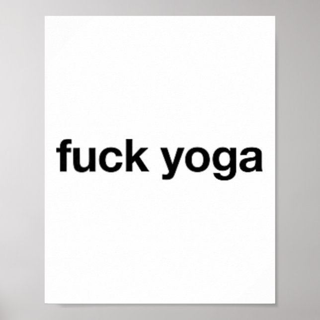 Affiche Yoga  soins personnels (Devant)