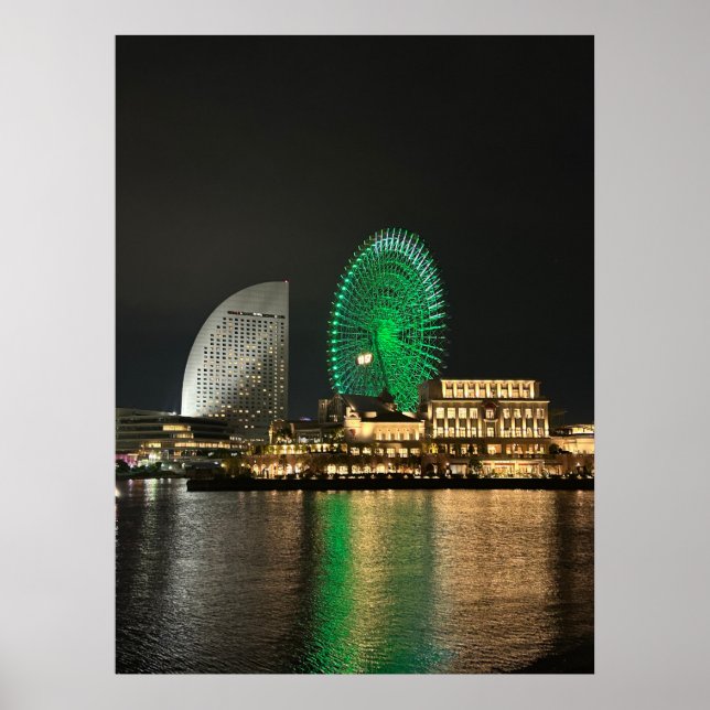 Affiche Yokohama la nuit (Devant)