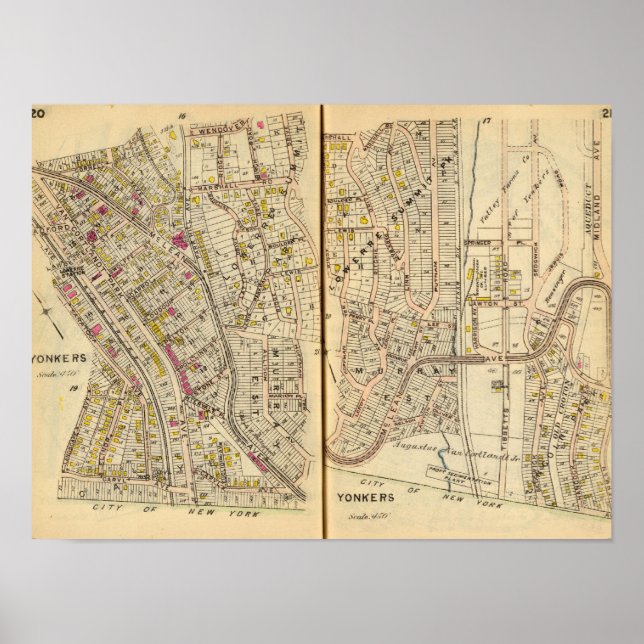 Affiche Yonkers, New York 11 (Devant)