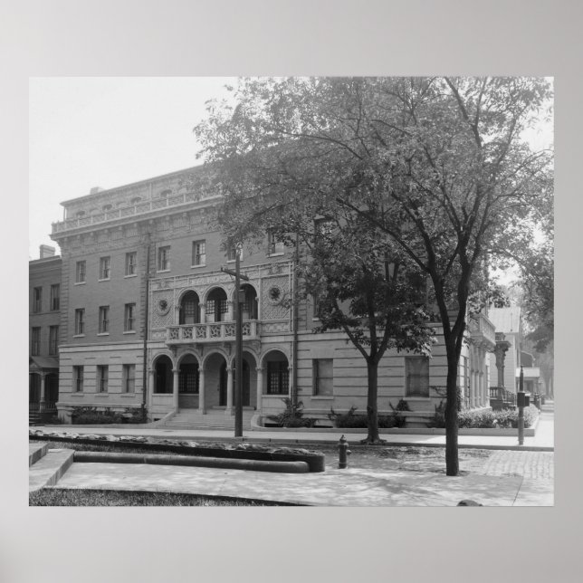 Affiche York Hall (Université de Yale) (Devant)