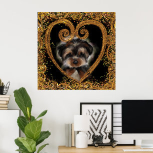 Affiche Yorkie Poo