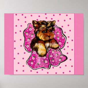 Affiche Yorkie Poo