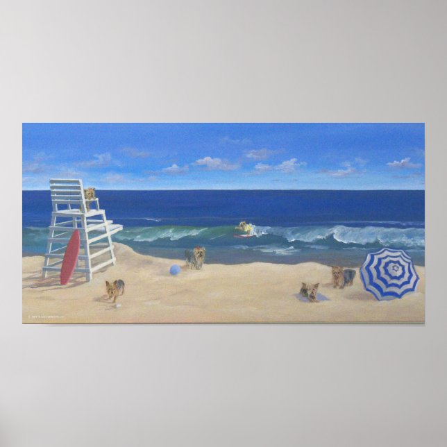 Affiche Yorkie Tails (Devant)