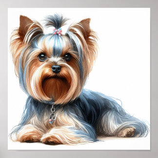 Affiche Yorkshire Terrier