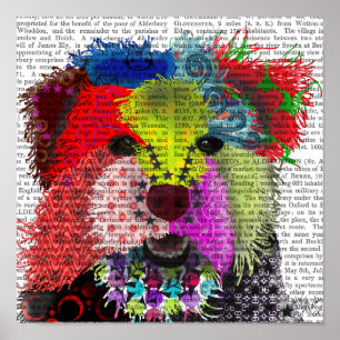 Affiche Yorkshire Terrier - Patchwork