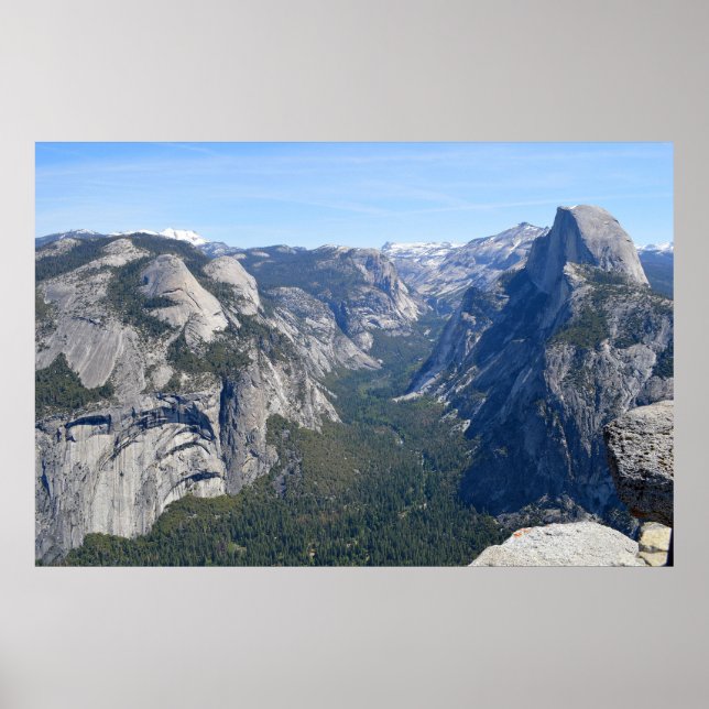 Affiche Yosemite à Glacier Point 3 (Devant)