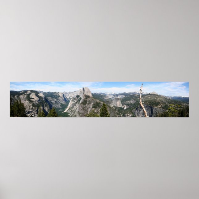 Affiche Yosemite Colossal Panorama (Devant)