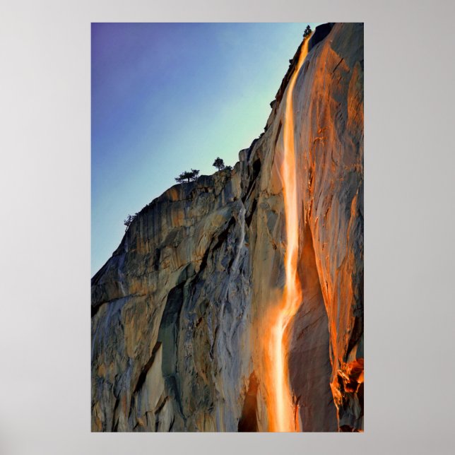 Affiche Yosemite Firefall (Devant)