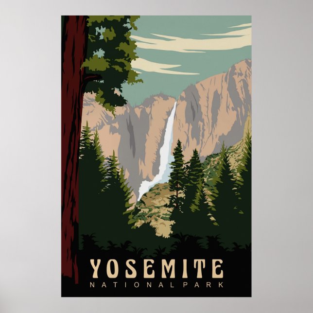 Affiche Yosemite I (Devant)