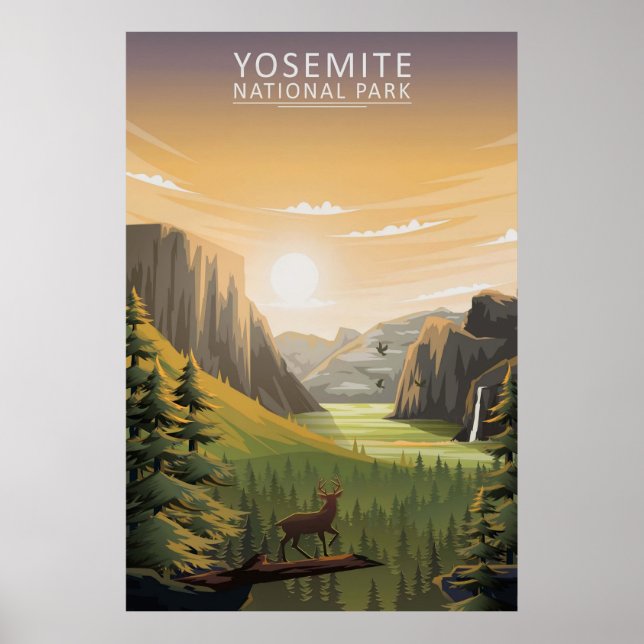Affiche Yosemite II (Devant)