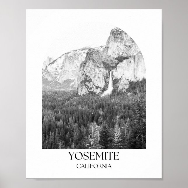Affiche Yosemite National Park California Arch (Devant)