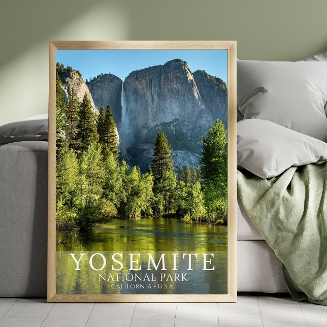 Affiche Yosemite National Park California Forest Photo (Créateur téléchargé)