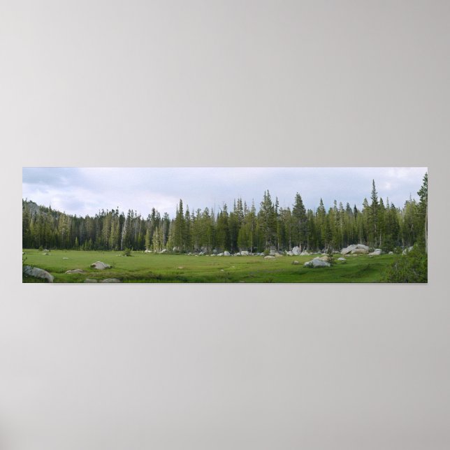Affiche Yosemite Panorama (Devant)