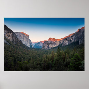 Affiche Yosemite Valley, Californie