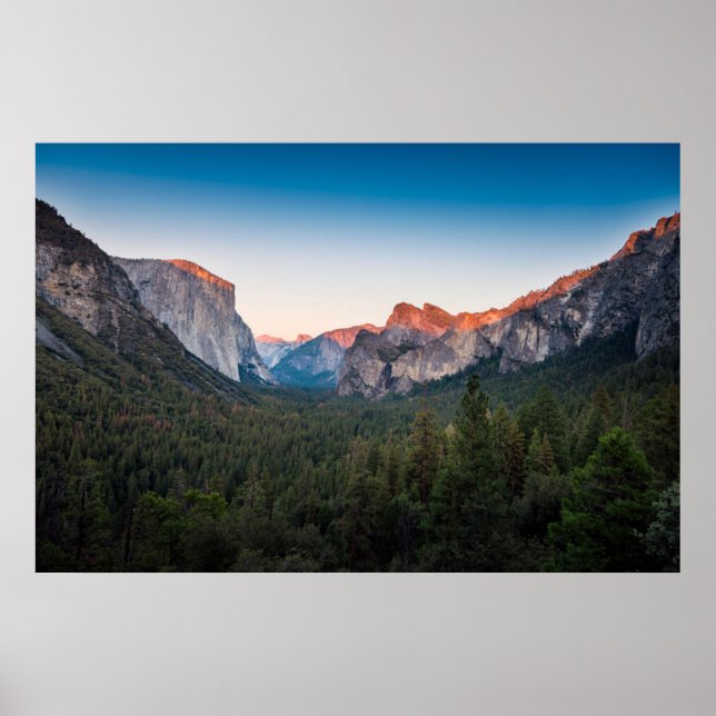 Affiche Yosemite Valley, Californie (Devant)