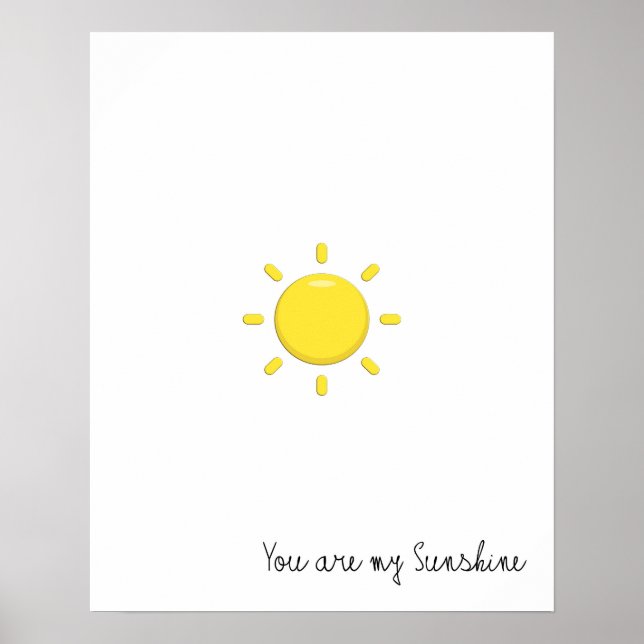 Affiche You Are My Sunshine (Devant)