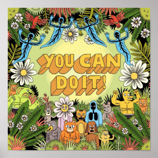Affiche You can do it