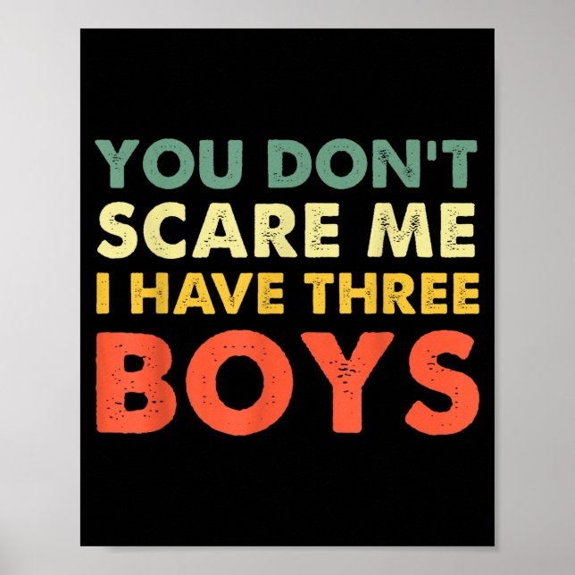 Affiche You Don't E Me I Have Three Boys  (Devant)