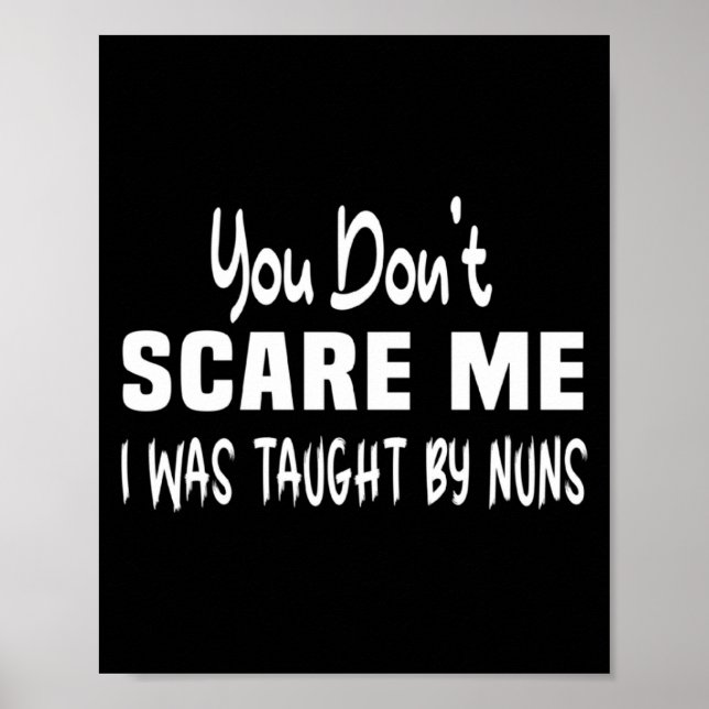 Affiche You Dont E Me I Was Taught By Nuns Christian  (Devant)
