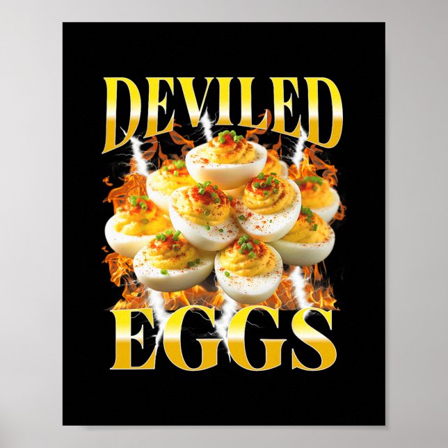 Affiche You Know Why I'm Here Deviled Egg Funny Thanksgivi (Devant)